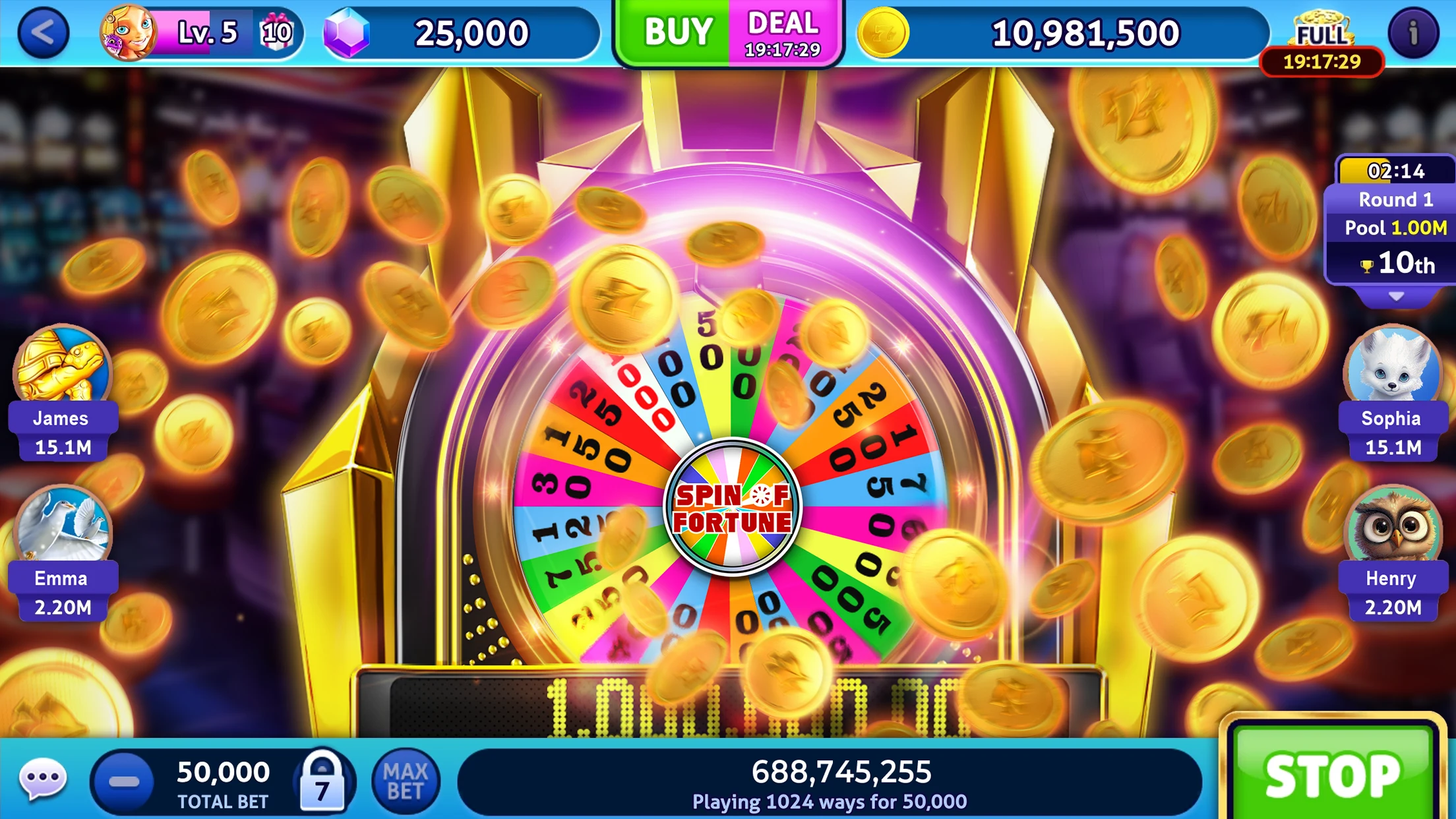 Jackpot Madness Slots Casino screenshot